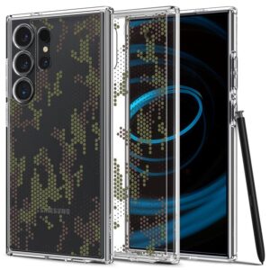 Spigen Ultra Hybrid, digital camo - Samsung Galaxy S24 Ultra