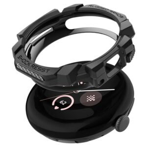 Spigen Rugged Armor, matinės juodos spalvos - Google Pixel Watch 3/2/1 (41mm) - Image 3