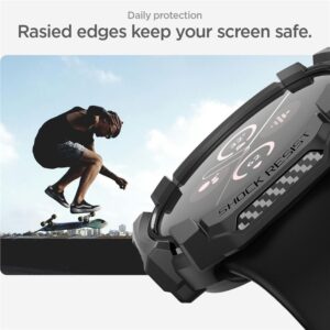 Spigen Rugged Armor, matinės juodos spalvos - Google Pixel Watch 3/2/1 (41mm) - Image 4