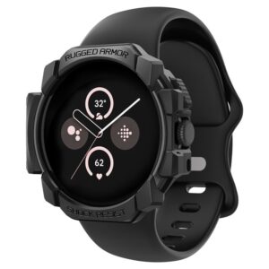 Spigen Rugged Armor, matinės juodos spalvos - Google Pixel Watch 3/2/1 (41mm) - Image 7
