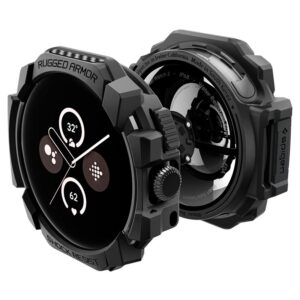 Spigen Rugged Armor, matinės juodos spalvos - Google Pixel Watch 3/2/1 (41mm) - Image 8