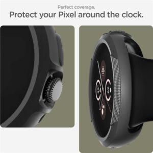 Spigen Liquid Air, matinės juodos spalvos - Google Pixel Watch 3 (45mm) - Image 17