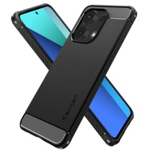 Spigen Rugged Armor, matinės juodos spalvos - Xiaomi Redmi Note 13 - Image 8