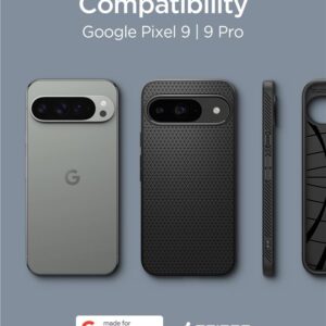 Spigen Liquid Air - dėklas skirtas Google Pixel 9 / 9 Pro Matte Black - Image 14