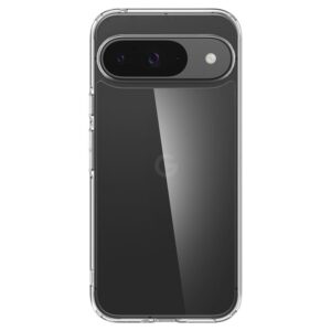 Google Pixel 9 / 9 Pro Spigen Ultra Hybrid Crystal Clear dėklas telefonui skaidrus - Image 11