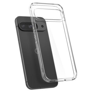 Google Pixel 9 / 9 Pro Spigen Ultra Hybrid Crystal Clear dėklas telefonui skaidrus - Image 15