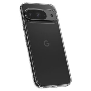 Google Pixel 9 / 9 Pro Spigen Ultra Hybrid Crystal Clear dėklas telefonui skaidrus - Image 16