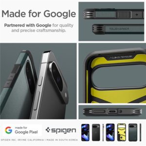 Spigen Tough Armor - dėklas skirtas Google Pixel 9 / 9 Pro Abyss Green - Image 14