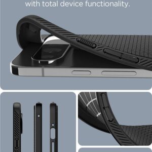 Google Pixel 9 PRO XL Spigen Liquid Air Matte dėklas telefonui juodos spalvos - Image 5