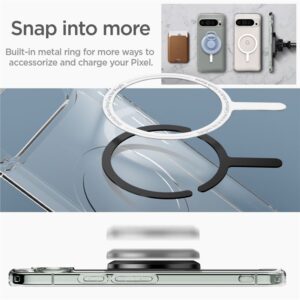 Spigen Ultra Hybrid OneTap Ring MagSafe - dėklas skirtas Google Pixel 9 Pro XL White - Image 14