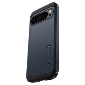 Google Pixel 9 Pro XL Spigen Tough Armor Metal Slate dėklas telefonui juodos spalvos - Image 15