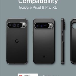 Google Pixel 9 Pro XL Spigen Thin Fit dėklas telefonui juodos spalvos - Image 20