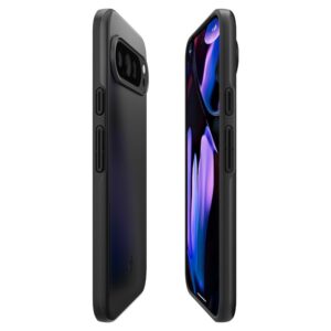 Google Pixel 9 Pro XL Spigen Thin Fit dėklas telefonui juodos spalvos - Image 16