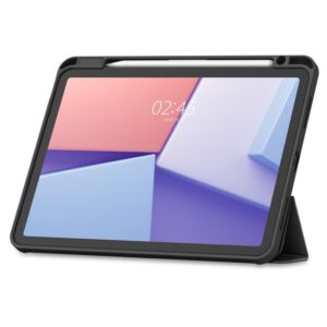 Apple iPad Air 10.9 (4gen / 5gen) / 11.00 (6gen) Spigen Urban Fit dėklas planšetiniam kompiuteriui juodos spalvos - Image 16