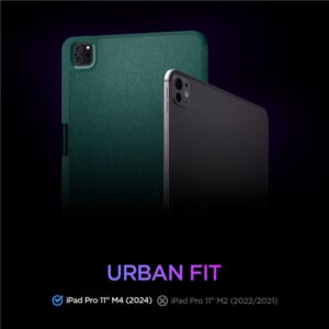 Spigen Urban Fit, midnight green - Apple iPad Pro 11" 2024 - Image 5