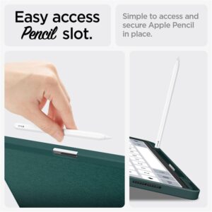 Spigen Urban Fit - dėklas skirtas Apple iPad Pro 13 M4, 2024 Midnight Green - Image 15