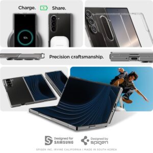 Spigen Airskin - dėklas skirtas Samsung Galaxy Z Fold 6 Crystal Clear - Image 8