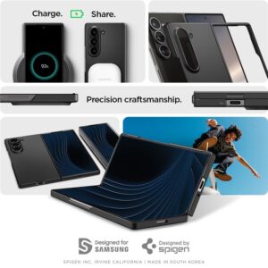 Spigen Airskin - dėklas skirtas Samsung Galaxy Z Fold 6 Black - Image 16