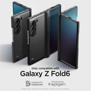 Spigen Slim Armor Pro - dėklas skirtas Samsung Galaxy Z Fold 6 Black - Image 10