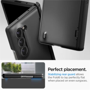 Spigen Slim Armor Pro - dėklas skirtas Samsung Galaxy Z Fold 6 Black - Image 11