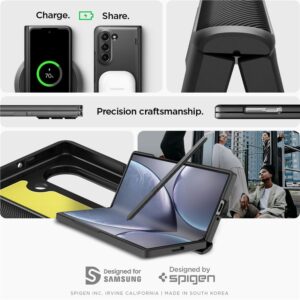 Spigen Slim Armor Pro - dėklas skirtas Samsung Galaxy Z Fold 6 Black - Image 13