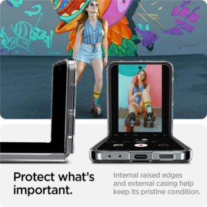 Samsung Galaxy Z Flip6 Spigen Airskin Crystal Clear dėklas telefonui skaidrus - Image 18