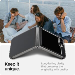 Samsung Galaxy Z Flip6 Spigen Airskin Crystal Clear dėklas telefonui skaidrus - Image 19