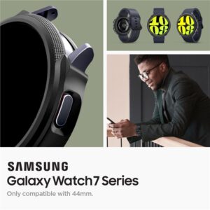Spigen Liquid Air - Case for Samsung Galaxy Watch 7 44 mm (Matte Black) - Image 10