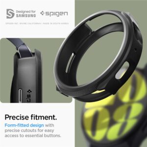Spigen Liquid Air - Case for Samsung Galaxy Watch 7 44 mm (Matte Black) - Image 13