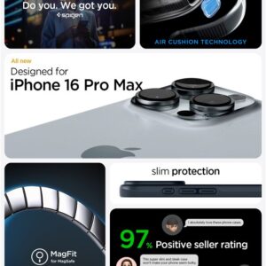 Spigen Thin Fit MagSafe Apple iPhone 16 Pro Max - dėklas telefonui pilkos spalvos - Image 17