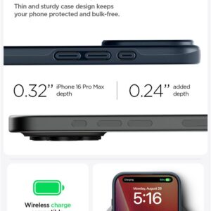 Spigen Thin Fit MagSafe Apple iPhone 16 Pro Max - dėklas telefonui pilkos spalvos - Image 11