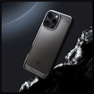 Spigen Rugged Armor MagSafe do Apple iPhone 16 Pro Max - dėklas telefonui pilkos spalvos - Image 13