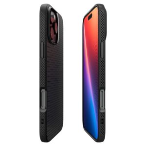 Spigen Liquid Air Apple iPhone 16 Pro Max - dėklas telefonui juodos spalvos - Image 18
