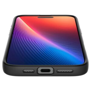 Spigen Liquid Air Apple iPhone 16 Pro Max - dėklas telefonui juodos spalvos - Image 11