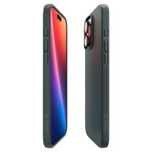 Spigen Liquid Air Apple iPhone 16 Pro Max - dėklas telefonui žalios spalvos - Image 17