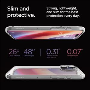 Spigen Ultra Hybrid Apple iPhone 16 Pro Max - dėklas telefonui skaidrus - Image 14