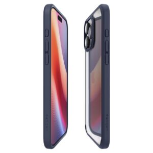 Spigen dėklas ULTRA HYBRID skirtas Apple iPhone 16 Pro Max navy blue - Image 14