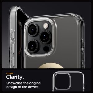 Apple iPhone 16 Pro MAX Spigen Ultra Hybrid Mag MagSafe dėklas telefonui aukso spalvos - Image 11