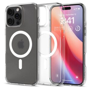 Spigen Ultra Hybrid Mag MagSafe - dėklas skirtas Apple iPhone 16 Pro Max Frost Clear - Image 5