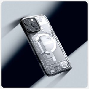 Spigen Ultra Hybrid MagSafe, zero one baltos spalvos - Apple iPhone 16 Pro Max - Image 6