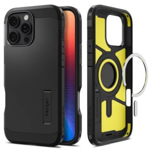 Spigen Tough Armor Mag MagSafe - dėklas skirtas Apple iPhone 16 Pro Max Black - Image 7