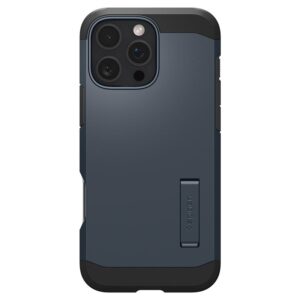 Spigen Tough Armor MagSafe su stoveliu Apple iPhone 16 Pro Max - dėklas telefonui pilkos spalvos - Image 11