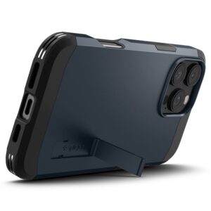 Spigen Tough Armor MagSafe su stoveliu Apple iPhone 16 Pro Max - dėklas telefonui pilkos spalvos - Image 18
