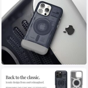 Spigen Classic C1 MagSafe, graphite - Apple iPhone 16 Pro Max - Image 11
