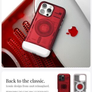Spigen Classic C1 MagSafe, ruby - Apple iPhone 16 Pro Max - Image 12