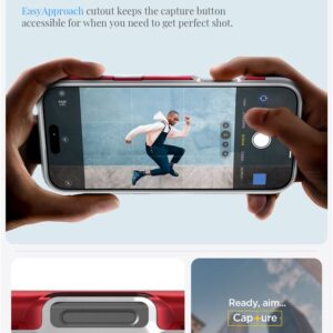 Spigen Classic C1 MagSafe, ruby - Apple iPhone 16 Pro Max - Image 19