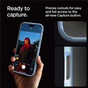 Spigen Crystal Hybrid, sierra blue - Apple iPhone 16 Pro Max - Image 13