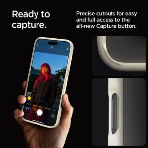 Spigen Crystal Hybrid, mute beige - Apple iPhone 16 Pro Max - Image 12