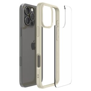 Spigen Crystal Hybrid, mute beige - Apple iPhone 16 Pro Max - Image 19