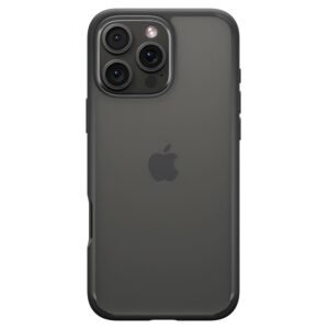 Spigen Crystal Hybrid, matinės juodos spalvos - Apple iPhone 16 Pro Max - Image 14